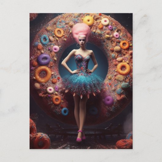 Donut Mode Model Briefkaart (Voorkant)