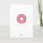 Donut Moederdag Kaart (Achterkant)