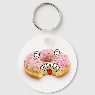 donut monsterketting sleutelhanger