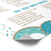 Donut-naam Poster (Hoek)