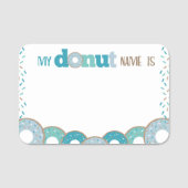 Donut Name Badge (Voorkant)