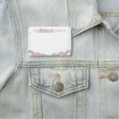 Donut Name Badge (In situ)
