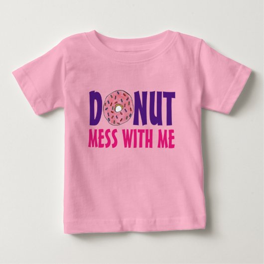 Donut (niet doen) Mess with Me Strawberry Doughnut (Voorkant)