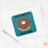 Donut niet storen sticker (Envelop)