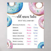 Donut Old Wives Tales Gender Reopenbaart Board Poster (Voorkant)