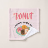 DONUT ONDER SCHATTING BAD HANDDOEK (Wasdoekje)