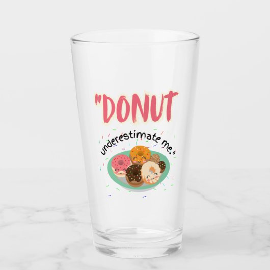 DONUT ONDER SCHATTING GLAS (Voorkant)