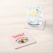 DONUT ONDER SCHATTING KARTONNEN ONDERZETTERS (Insitu)