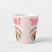 DONUT ONDER SCHATTING LATTE MOK (Voorkant)