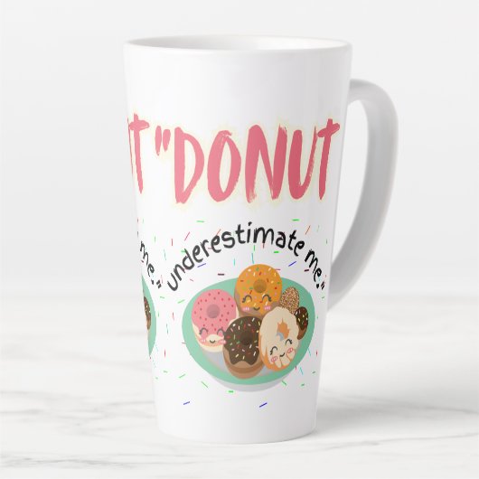 DONUT ONDER SCHATTING LATTE MOK (Rechterhoek)
