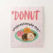 DONUT ONDER SCHATTING LEGPUZZEL (Verticaal)