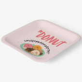 DONUT ONDER SCHATTING PAPIEREN BORDJE (Gebogen)