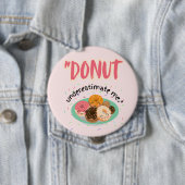 DONUT ONDER SCHATTING RONDE BUTTON 4,0 CM (In situ)