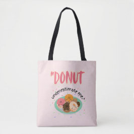 DONUT ONDER SCHATTING TOTE BAG