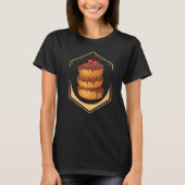 Donut Oordeel Me Donuut Foodie Pun Eten T-shirt (Voorkant)