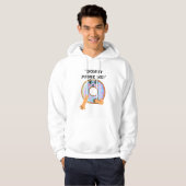 DONUT OORDEL NIET OVER MIJ  HOODIE (Voorkant volledig)