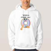 DONUT OORDEL NIET OVER MIJ  HOODIE (Voorkant)