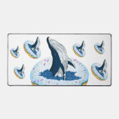 Donut op de walvis bureaumat (Voorkant)