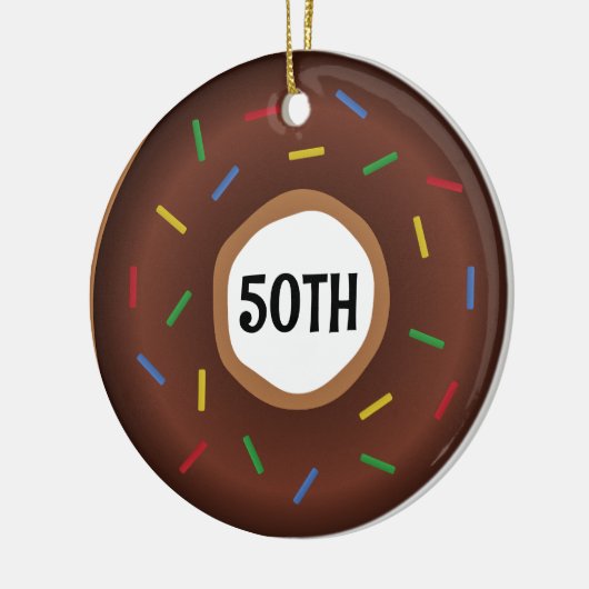 DONUT ORNAMENT 50TH BIRTHDAY OF JUBILEUM (Links)