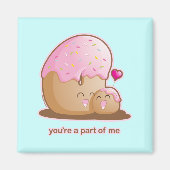 Donut Pair Magneet (Voorkant)