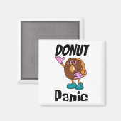 Donut panic donut magneet (Voorkant / Achterkant)