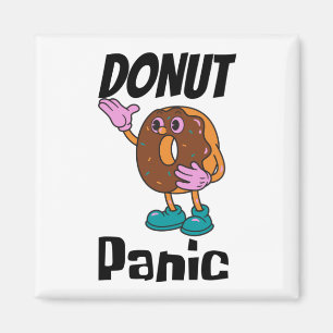 Donut panic donut magneet
