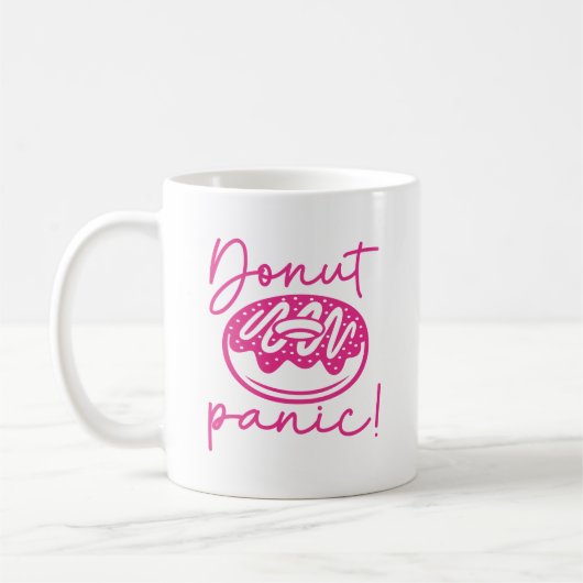 Donut Panic Koffiemok (Links)