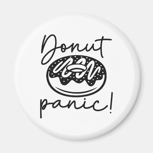 Donut Panic Magneet (Voorkant)