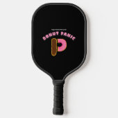 Donut Paniek Pickleball Paddle (Achterkant)