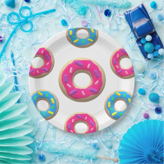 Donut paper bord (Feest)