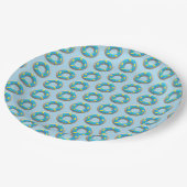 Donut Paper-Bord Papieren Bordje (Gekanteld)