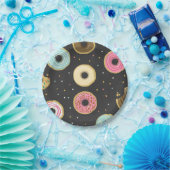 Donut Papier Borden Roze Verjaardagsdouche Doughnu Papieren Bordje (Feest)