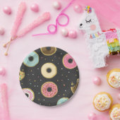Donut Papier Borden Roze Verjaardagsdouche Doughnu Papieren Bordje (Feest)