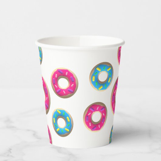 Donut Papieren Bekers (Links)