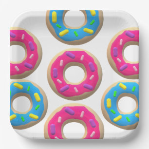 Donut Papieren Bordje
