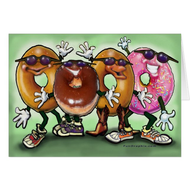 Donut Party (Voorkant Horizontaal)