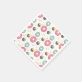 Donut Party Baby shower Sprinkles Servet (Hoek)