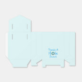 Donut Party Dank je Bedankdoosjes (Uitgevouwen)