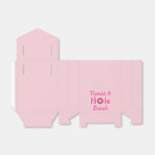 Donut Party Dank je voor de tas Bedankdoosjes (Uitgevouwen)