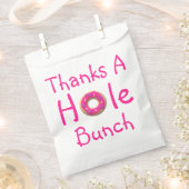 Donut Party Dank je voor de tas Bedankzakje (Geknipt)