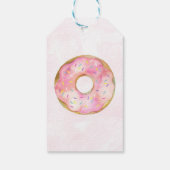 Donut Party Dank u Label Gift Label Sweet Cadeaulabel (Achterkant)