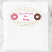 Donut Party Dank u Sticker (Tas)