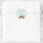 Donut Party Favor Label Sticker Seal Donut Grow Up (Tas)