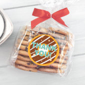 Donut Party Kinderen Verjaardag Dank u Ronde Sticker