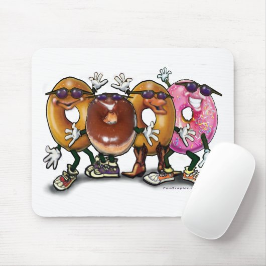 Donut Party Muismat (Met muis)