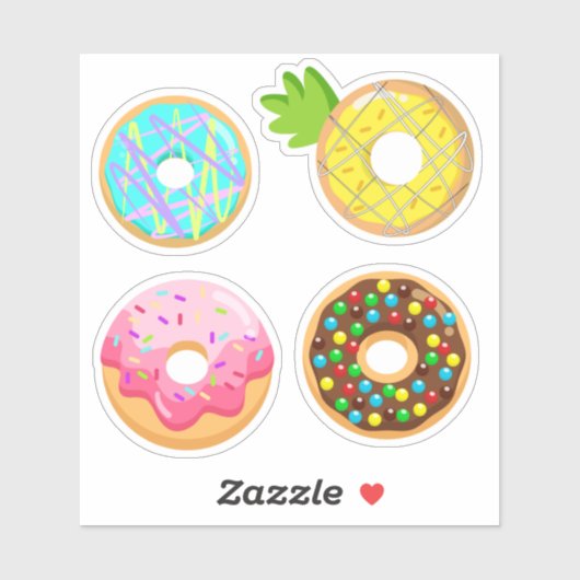 Donut Party Sticker (Vel)