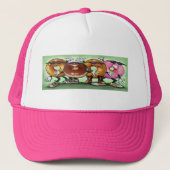 Donut Party Trucker Pet (Voorkant)