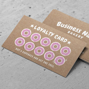 Donut Pastry Bakery Kraft Loyalty Reward