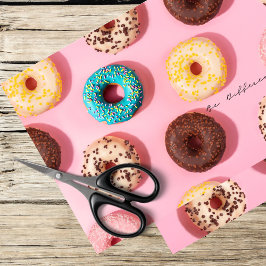 Donut patroon, anders zijn tissuepapier