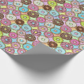 donut patroon cadeaupapier (Hoek)